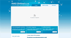 Desktop Screenshot of paroulehlova.cz