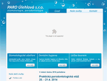 Tablet Screenshot of paroulehlova.cz